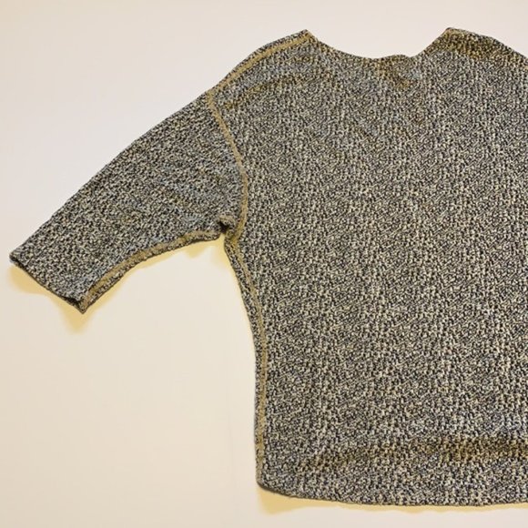 American Apparel Vintage Blue, Cream, and Tan Sweater - Women’s Size Small - Picture 3 of 6